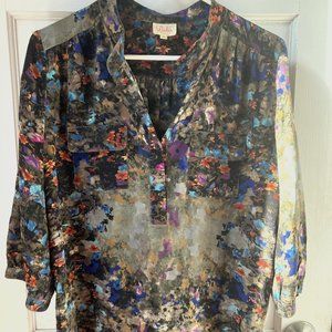 Parker floral loose fit blouse